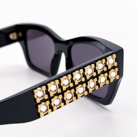 NEW GIVENCHY GV40077I 01A BLACK WOMEN SUNGLASSES GIVENCHY - Picture 8 of 11